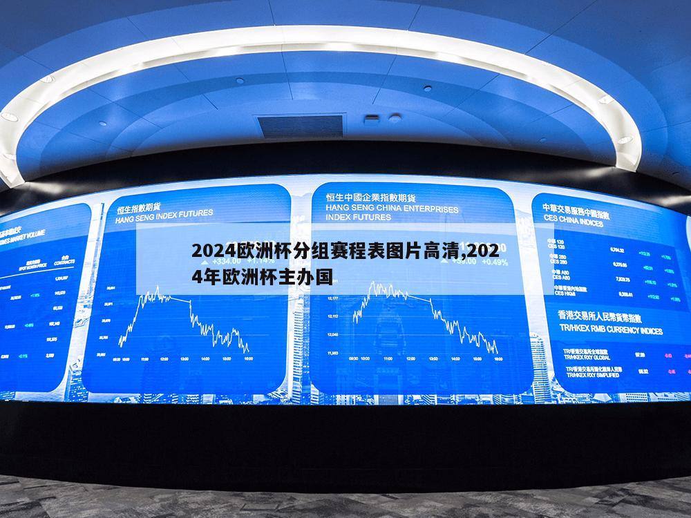 2024欧洲杯分组赛程表图片高清,2024年欧洲杯主办国