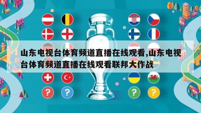 山东电视台体育频道直播在线观看,山东电视台体育频道直播在线观看联邦大作战