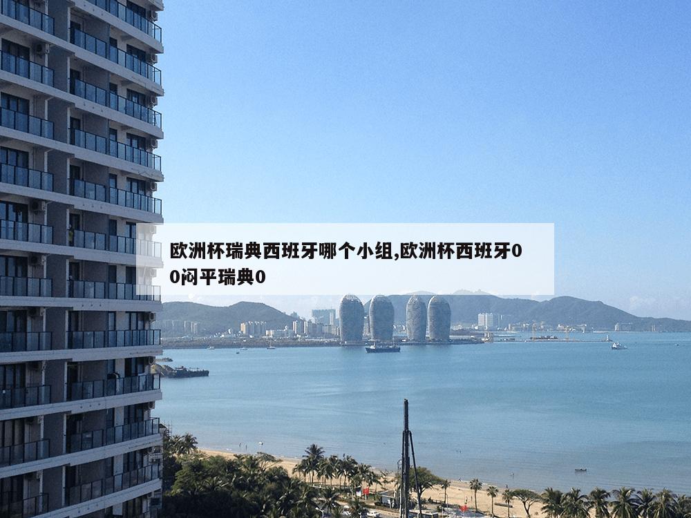 欧洲杯瑞典西班牙哪个小组,欧洲杯西班牙00闷平瑞典0