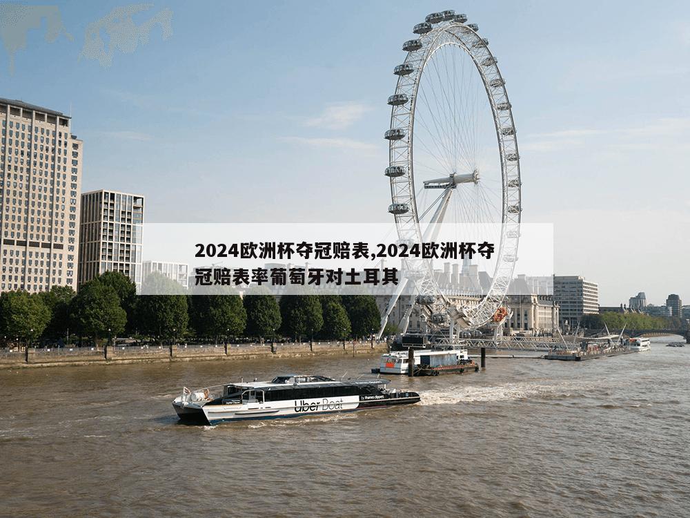 2024欧洲杯夺冠赔表,2024欧洲杯夺冠赔表率葡萄牙对土耳其